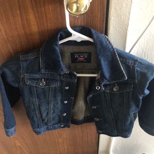 Toddler jean jacket